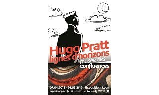 "Hugo Pratt, lignes d'horizons" - l'exposition événement à Lyon en 2018 au musée des Confluences