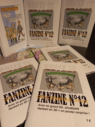 Bon ben ça c'est fait ! 12e pour le fanzine BBCCF