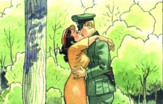 Expo-vente Beuriot "Amours fragiles" et "Voltaire" à la Galerie des bulles à Charleroi (Belgique)