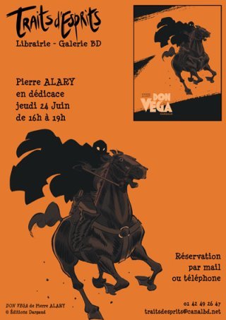 Pierre Alary chez Traits d'Esprit à Paris