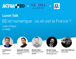 « BD et numérique : où en est la France ? » : Épisode 1 - Le lunchtalk