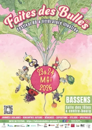Faites des Bulles 2026 - 25e festival de la BD et de la littérature illustrée (Bassens, près de Bordeaux)