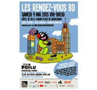 Les Rendez-vous BD 2015 de Quaregnon exposent Petit Poilu