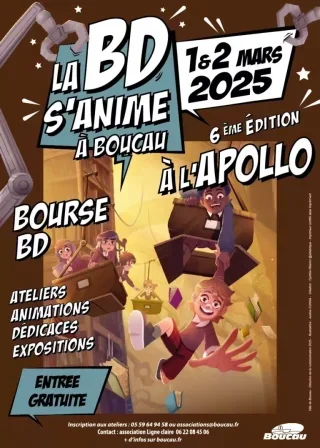 La BD s'anime à Boucau : 6e festival de la BD