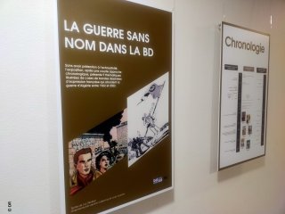 Exposition "La guerre sans nom" à la Maison de la BD de Blois