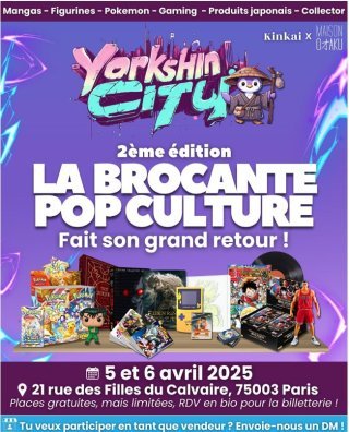 2e YorkShin City - Brocante Pop Culture Manga (Paris)