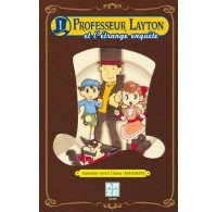Professeur Layton et l'étrange enquête - Par Naoki Sakura (supervision : Level-5) - Kazé