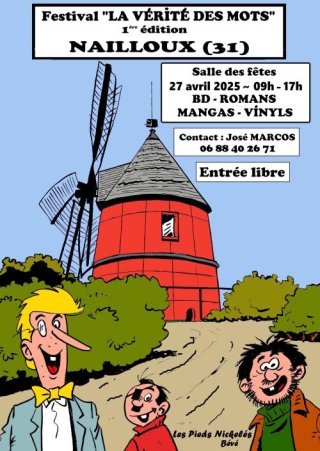 1er Festival BD "La Vérité des mots" (Nailloux, 31560)