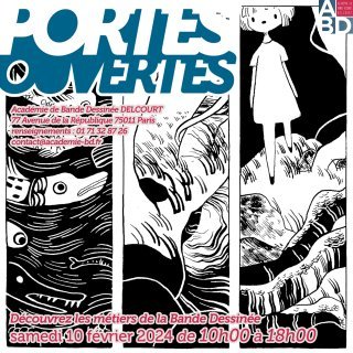 Portes ouvertes à l'Académie de la BD Delcourt
