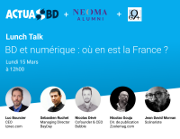« BD et numérique : où en est la France ? » : Épisode 1 - Le lunchtalk