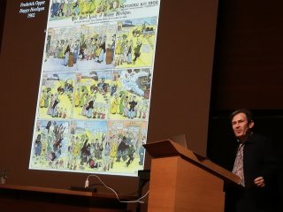 "Un art vivant, la bande dessinée" - Une conférence de Benoît Peeters (Cergy)