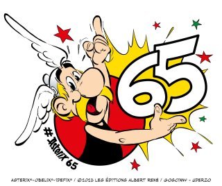 Astérix fête ses 65 ans et ne part pas en retraite, par Toutatis !