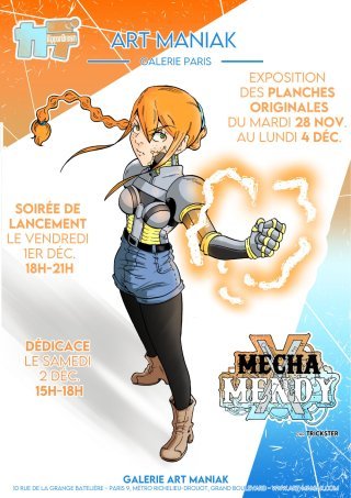 Trickster : MechaXMendy à la Galerie Art-Maniak (Paris)