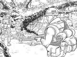 Exposition-vente Thomas Legrain : Latah - Galerie de la Bande dessinée (Bruxelles)