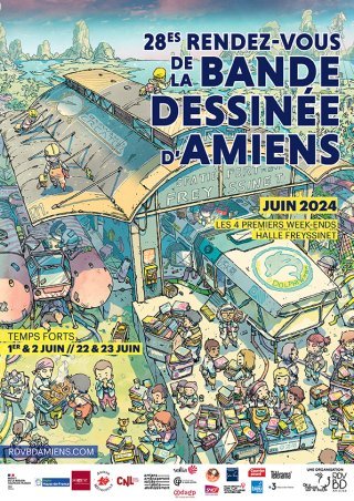 Les 28e Rendez-vous de la Bande dessinée d'Amiens 2024, un évènement à ne pas manquer !