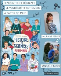 Rencontre-dédicace "Histoire des sciences au féminin"