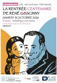 La rentrée centenaire de René Goscinny à Dieppe