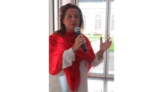Fête de la BD de Bruxelles 2016 : "La bande dessinée est identitaire, pour nous Belges et Bruxellois" nous dit Julie de Groote, présidente du parlement francophone bruxellois.