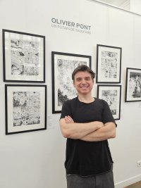 Olivier Pont : « un putain de bon dessinateur » à la Galerie Maghen !