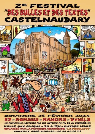 Castelnaudary 2e Festival "Des Bulles et des Textes"