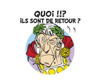Une mèche, un menhir, un chat et la BD dit : ouf !