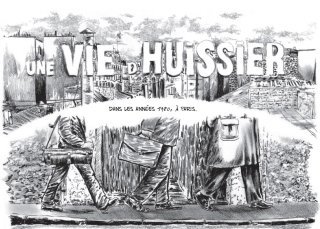 Dav Guedin dédicace "Une vie d'huissier" chez "Bulles de Salon" (Paris)