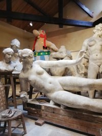 Exposition : la potion magique d'Albert Uderzo chez Aristide Maillol