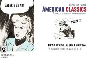 Exposition American Classics X à la Galerie du 9e Art (Paris)