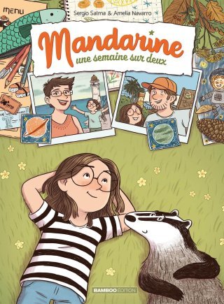 Mandarine, une semaine sur deux T. 2 - Par Salma et Navarro - Éditions Bamboo