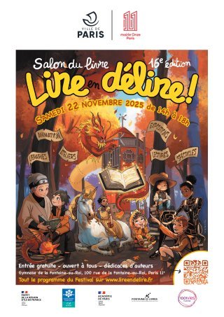 Salon du livre jeunesse : Lire en délire (Paris 11e arrdt)