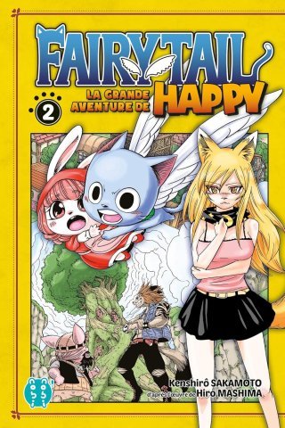 Fairy Tail - La grande aventure de Happy T2 & T3 - Par Kenshirô Sakamoto - nobi nobi