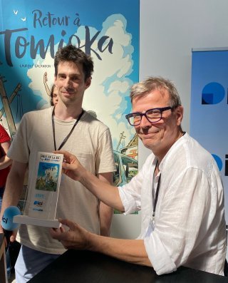 Retour à Tomioka de Laurent Galandon et Michaël Crouzat, Prix ActuaBD / Ici Picardie 2025 !