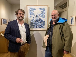 Madeleine, Dominique Bertail et Jean-David Morvan pour la troisième fois exposé à la galerie Barbier (Paris)