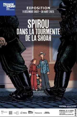 Spirou au Mémorial de la Shoah de Paris