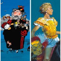 Pierre Joubert et Jean-Claude Fournier à la galerie Maghen