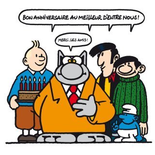 Pendant un an, Le Chat fête ses 40 ans 