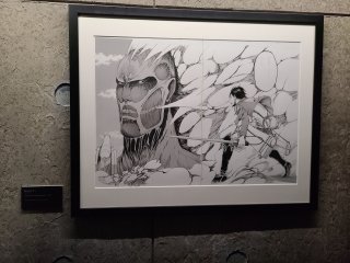 Angoulême 2023 - Exposition L'Attaque des Titans : De l'Ombre à la Lumière de Hajime Isayama