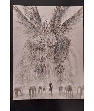 Salvador Sanz, artiste argentin à la Galerie des Bulles (Charleroi, Belgique)