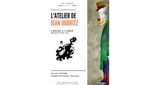Expo : L'atelier de Jean Dobritz "L'encre à la mer" à Art Maniak (Paris)