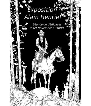 Henriet "La vallée des oubliées" à la Galerie des bulles (Charleroi)