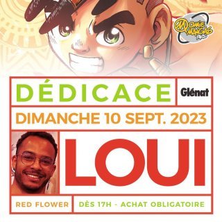 Loui en dédicace @ Momie Manga (Paris)
