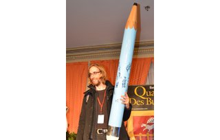 Quai des Bulles 2011 : Brüno décroche le grand prix.