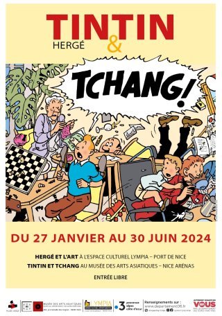 Hergé et Tintin à Nice : derniers jours 