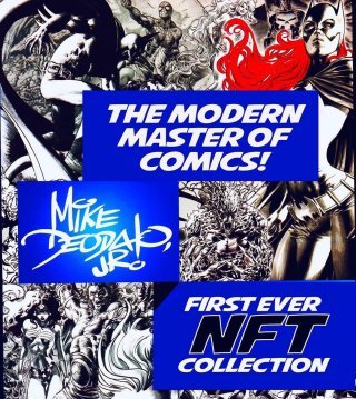 Vente d'art numérique (NFT) avec des personnages DC Comics ou Marvel : le dessinateur brésilien Mike Deodato jr fait polémique.