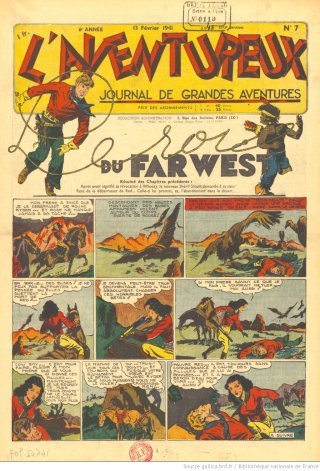 Gratuit sur Gallica, le patrimoine de la bande dessinée francophone 