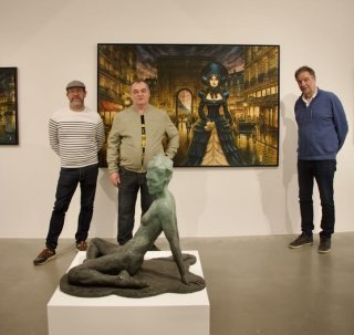 Les Fleurs du mal s'arrachent à Bruxelles : l'exposition d'Olivier Ledroit bat son plein