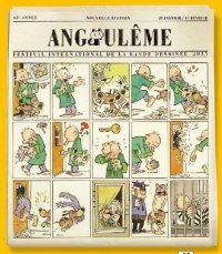 Angoulême 2015 - Affiche nostalgique sur fond de coup de force de 9e Art+