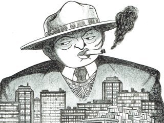 Exposition-vente Pierre-François Radice : Al Capone - Galerie de la bande dessinée (Bruxelles)