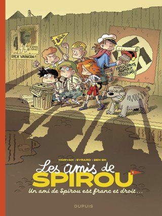 Jean-David Morvan au service des Amis de Spirou