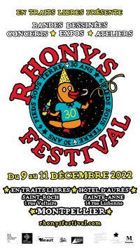 Rhony fête le 9éme Art à Montpellier 